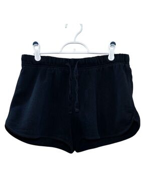 Wild Fable High Rise Dolphin Athletic Lounge Shorts Black Size Medium